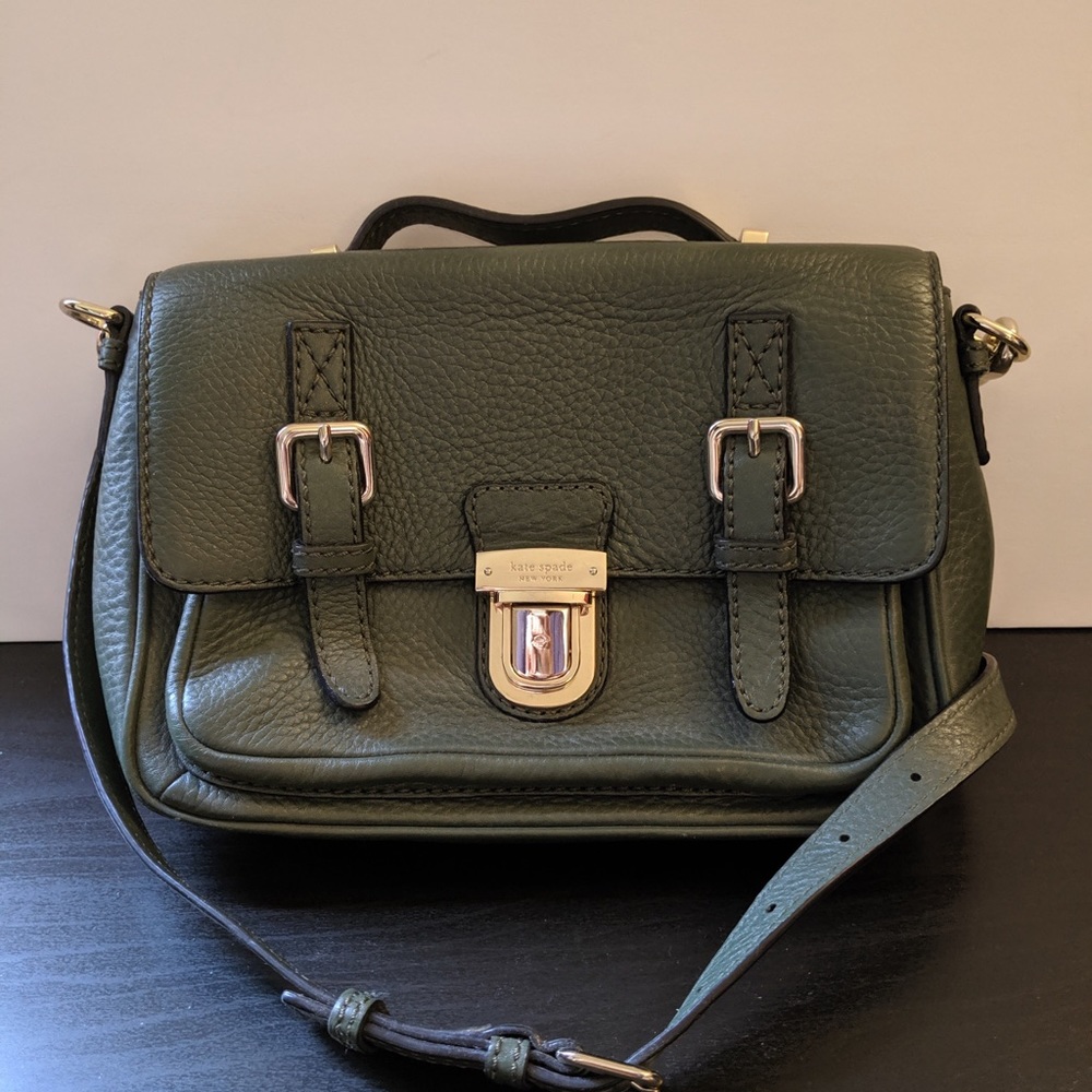 Cross body Kate spade green purse